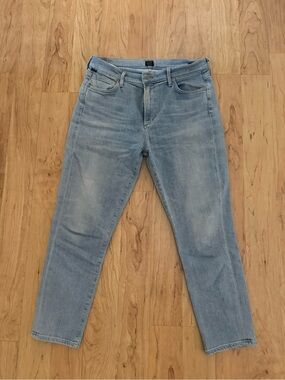 Citizens Of Humanity Light Blue Straight-Leg Jeans